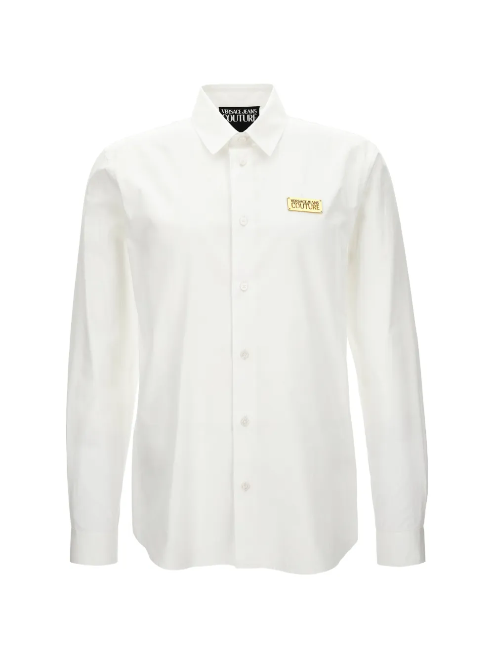 Versace Jeans Couture Camicia con applicazione - Bianco