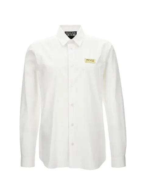 Versace Jeans Couture logo patch shirt