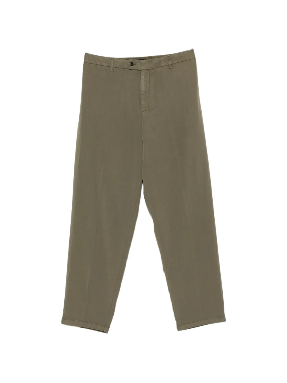 DONDUP Maison Soft buttoned trousers - Verde