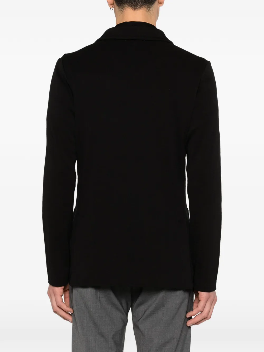 Lardini Blazer met dubbele rij knopen Zwart