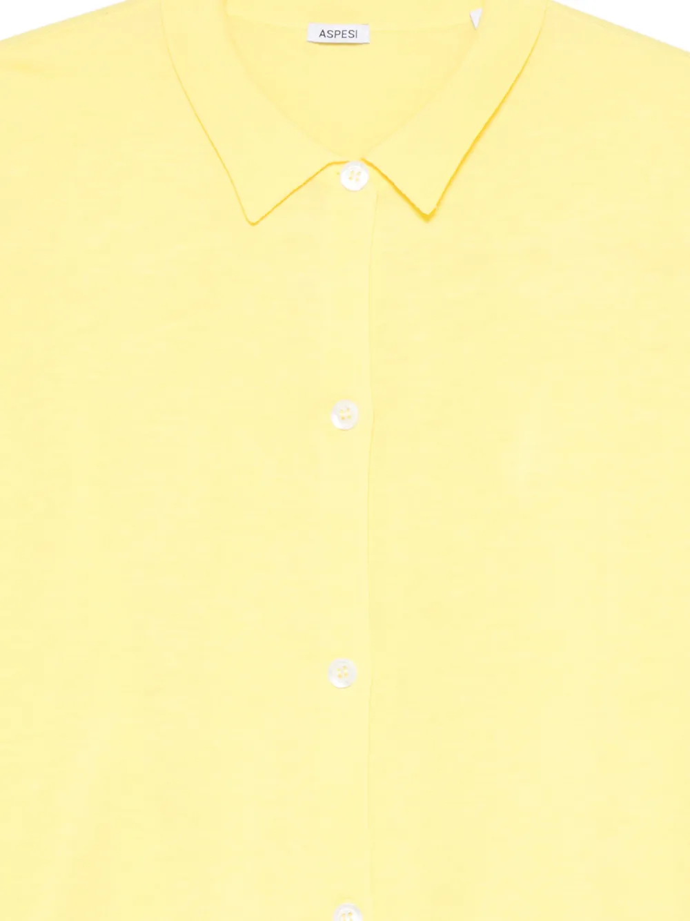  Aspesi Buttoned Cardigan - Yellow 