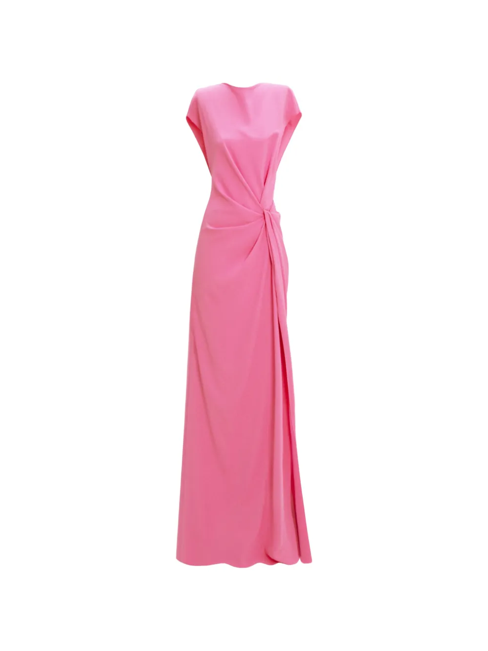 Gemy Maalouf draping loose-cut maxi dress - Rosa