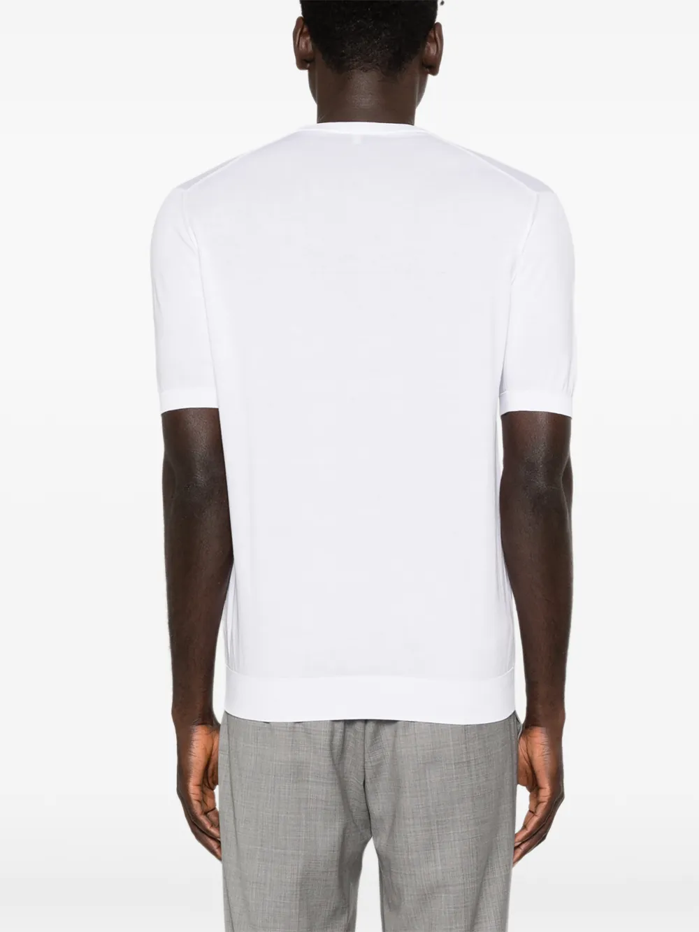 Fedeli T-shirt met korte mouwen Wit