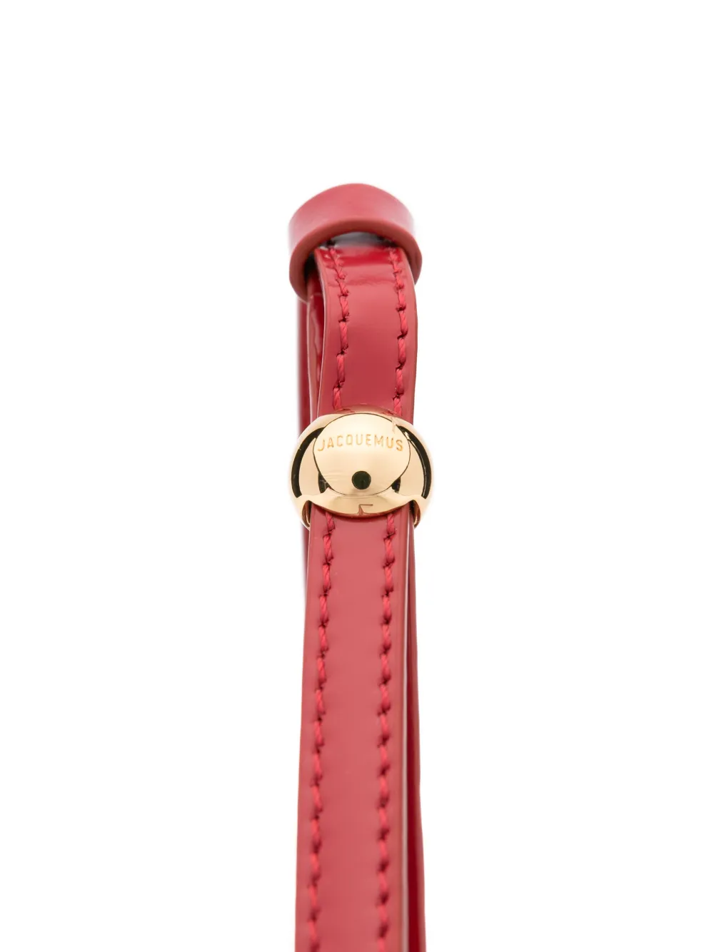 Jacquemus The Small Bisou top-zip Shoulder Bag | Red | FARFETCH