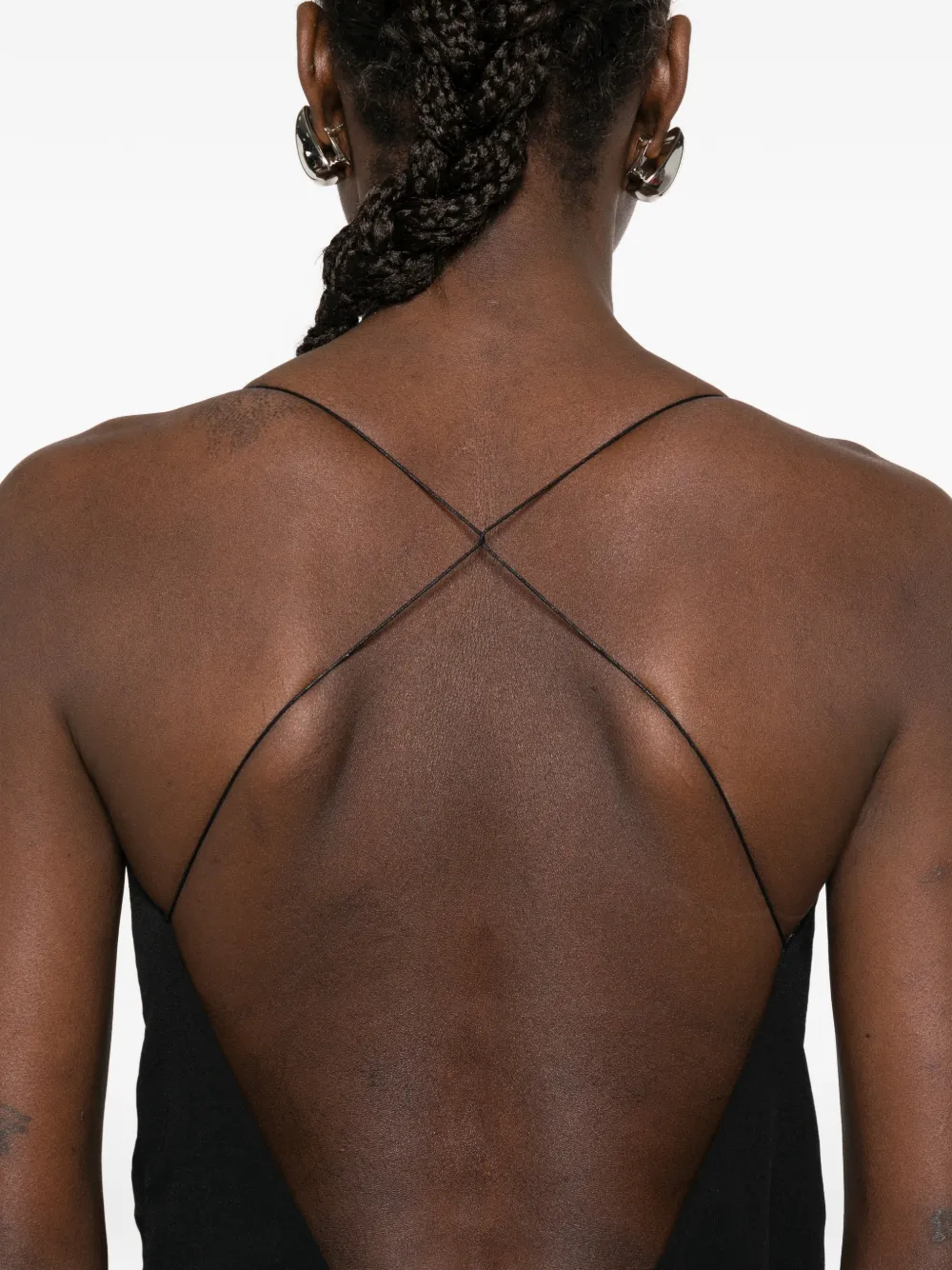 Jacquemus The Abiha jurk Zwart