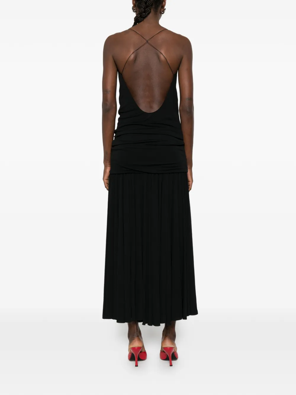 Jacquemus The Abiha jurk Zwart