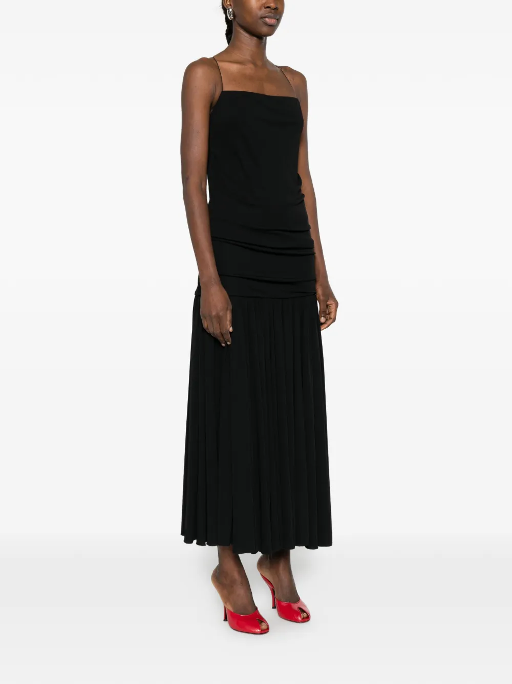 Jacquemus The Abiha jurk Zwart