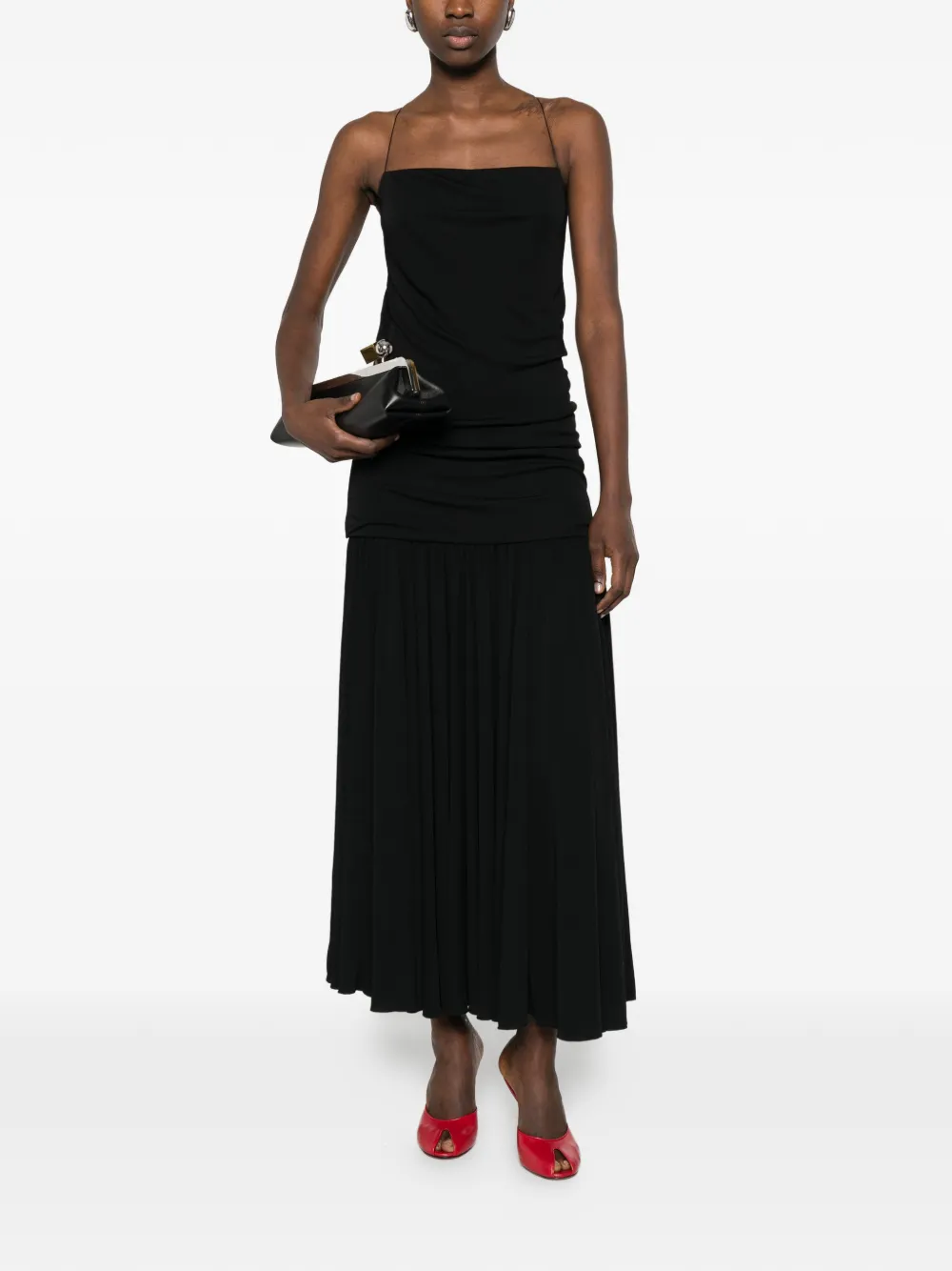 Jacquemus The Abiha jurk Zwart