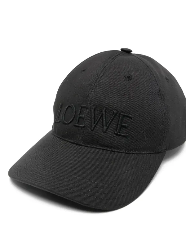 LOEWE logo-motif Hat | Black | FARFETCH