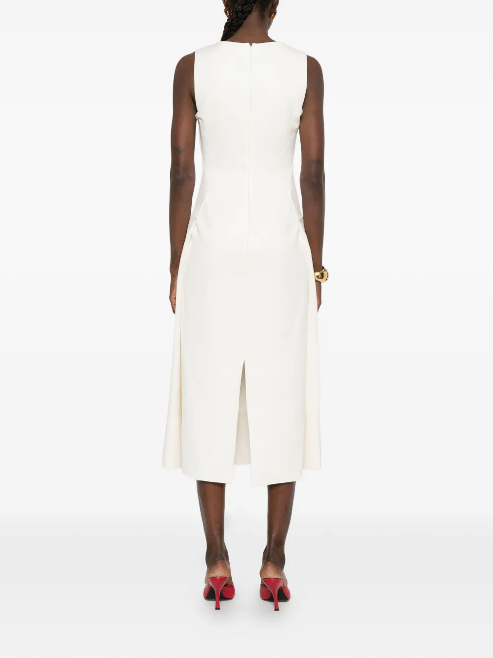 Jacquemus The Tablier jurk Wit