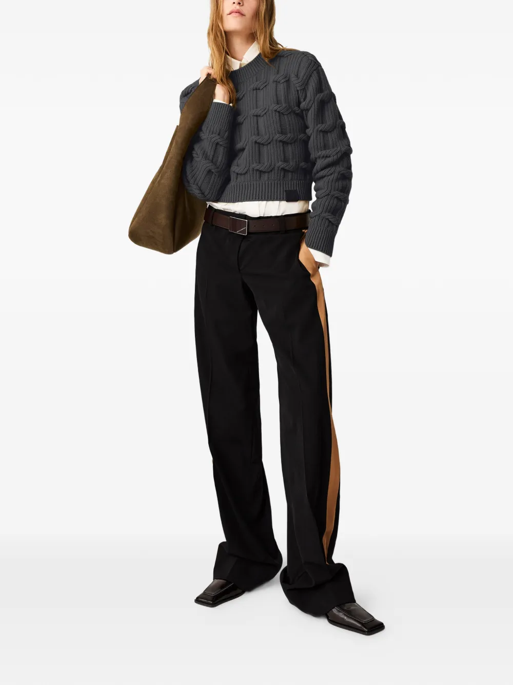  Stella Mccartney Crew Neck Sweater - Grey 