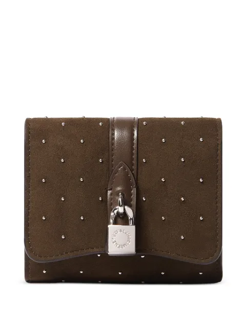 Stella McCartney stud-embellished wallet