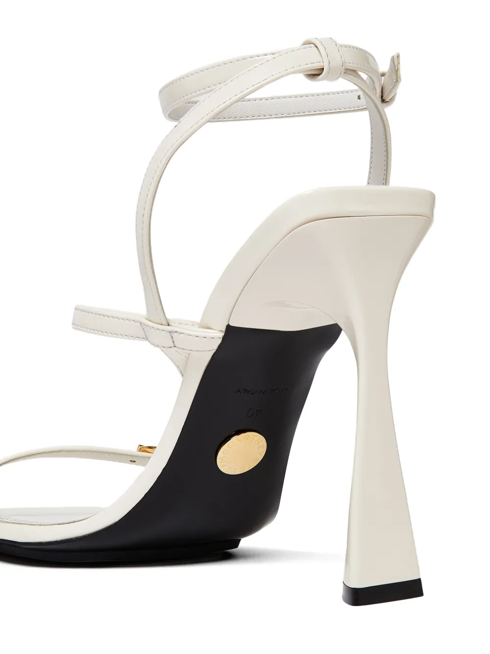 Stella McCartney 103 mm pumps met gesp Beige