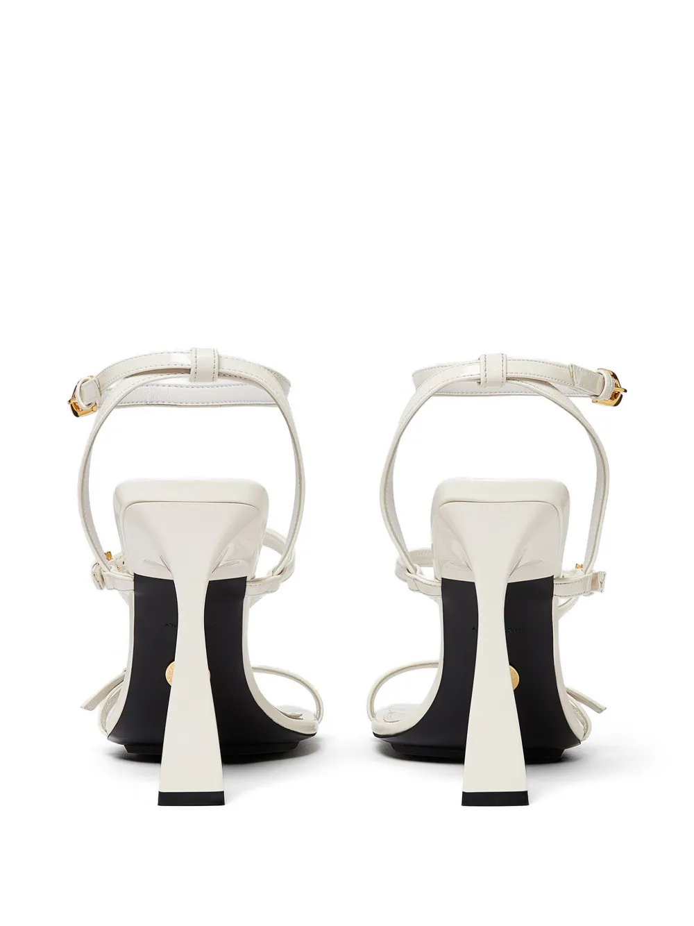 Stella McCartney 103 mm pumps met gesp Beige