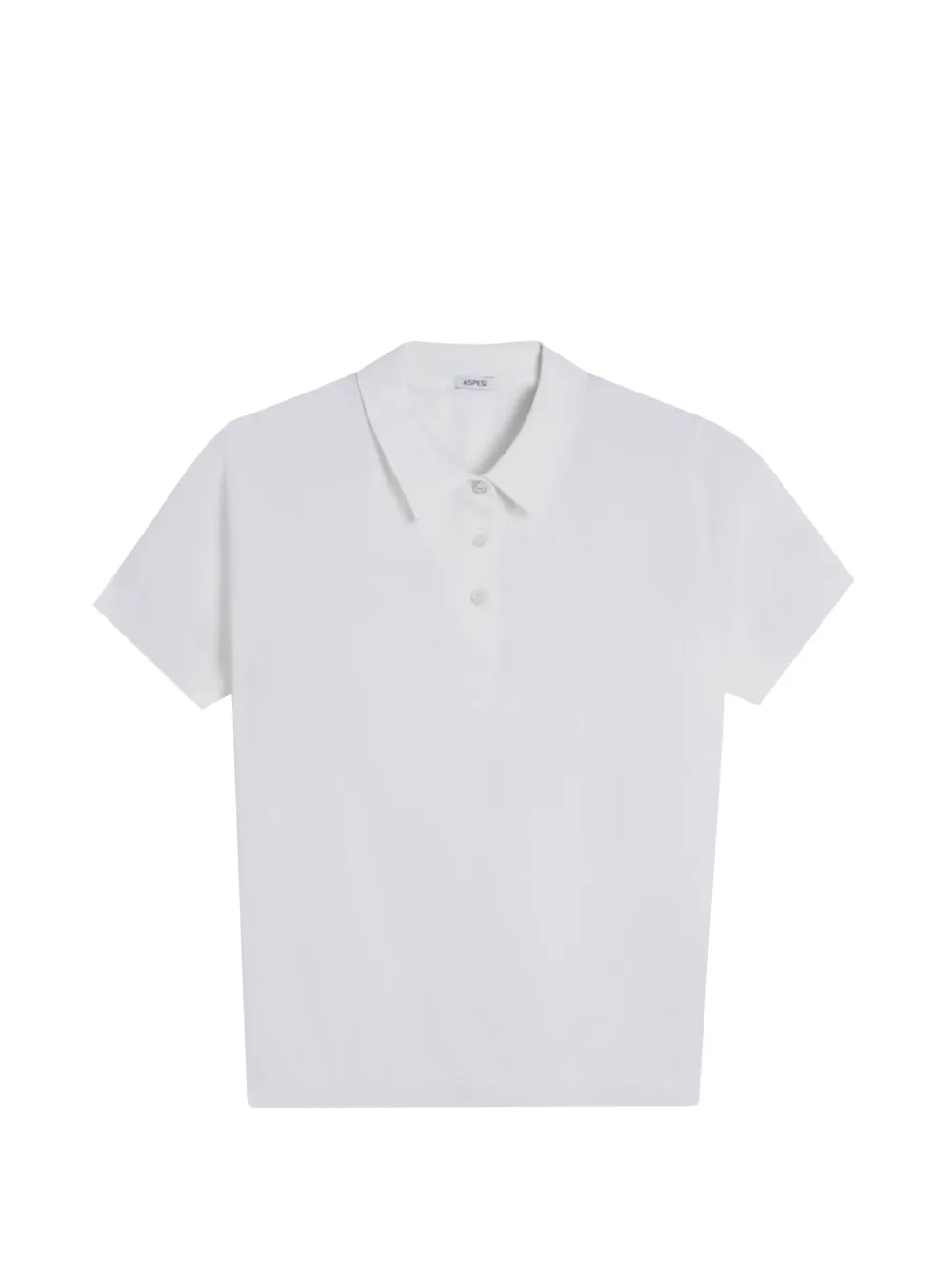 ASPESI short-sleeve polo shirt - Weiß