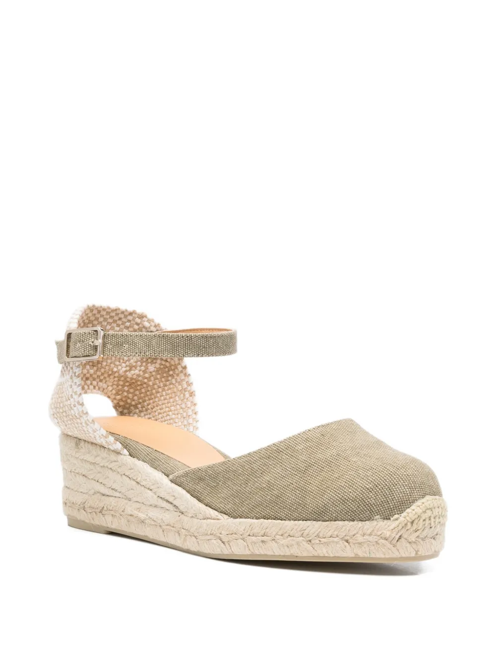 Castañer Carol ankle-strap espadrilles Groen