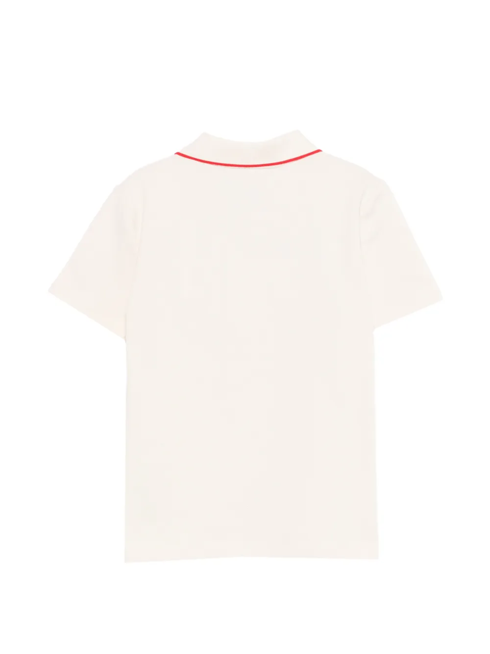 Calvin Klein Kids Embroidered Polo Shirt - Neutrals 