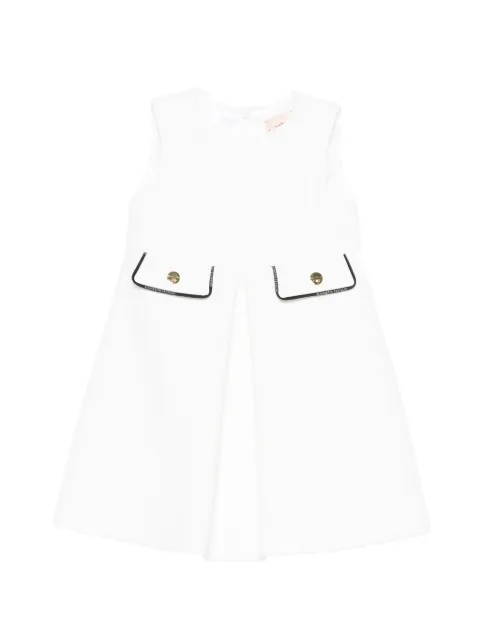 Elisabetta Franchi La Mia Bambina mini kjole i crepe