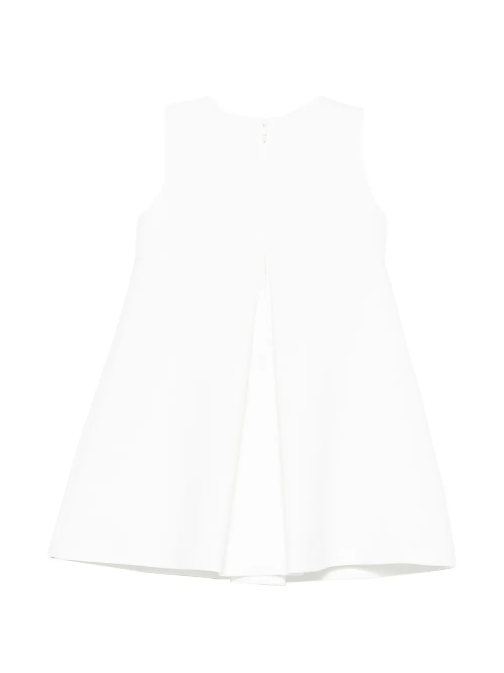 Elisabetta Franchi La Mia Bambina Mini-jurk van crêpe Wit