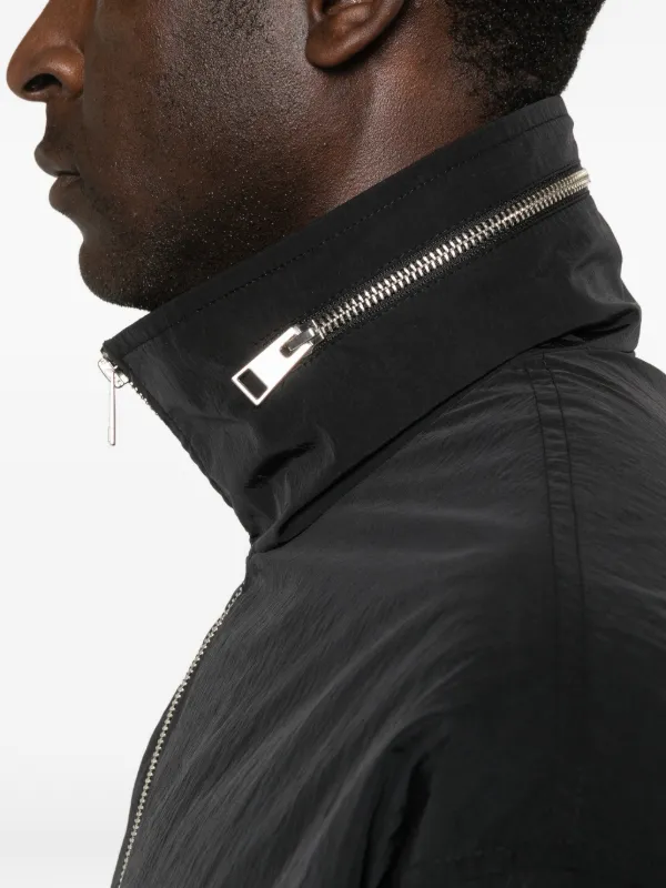 AMI Paris zip-up Bomber Jacket | Black | FARFETCH