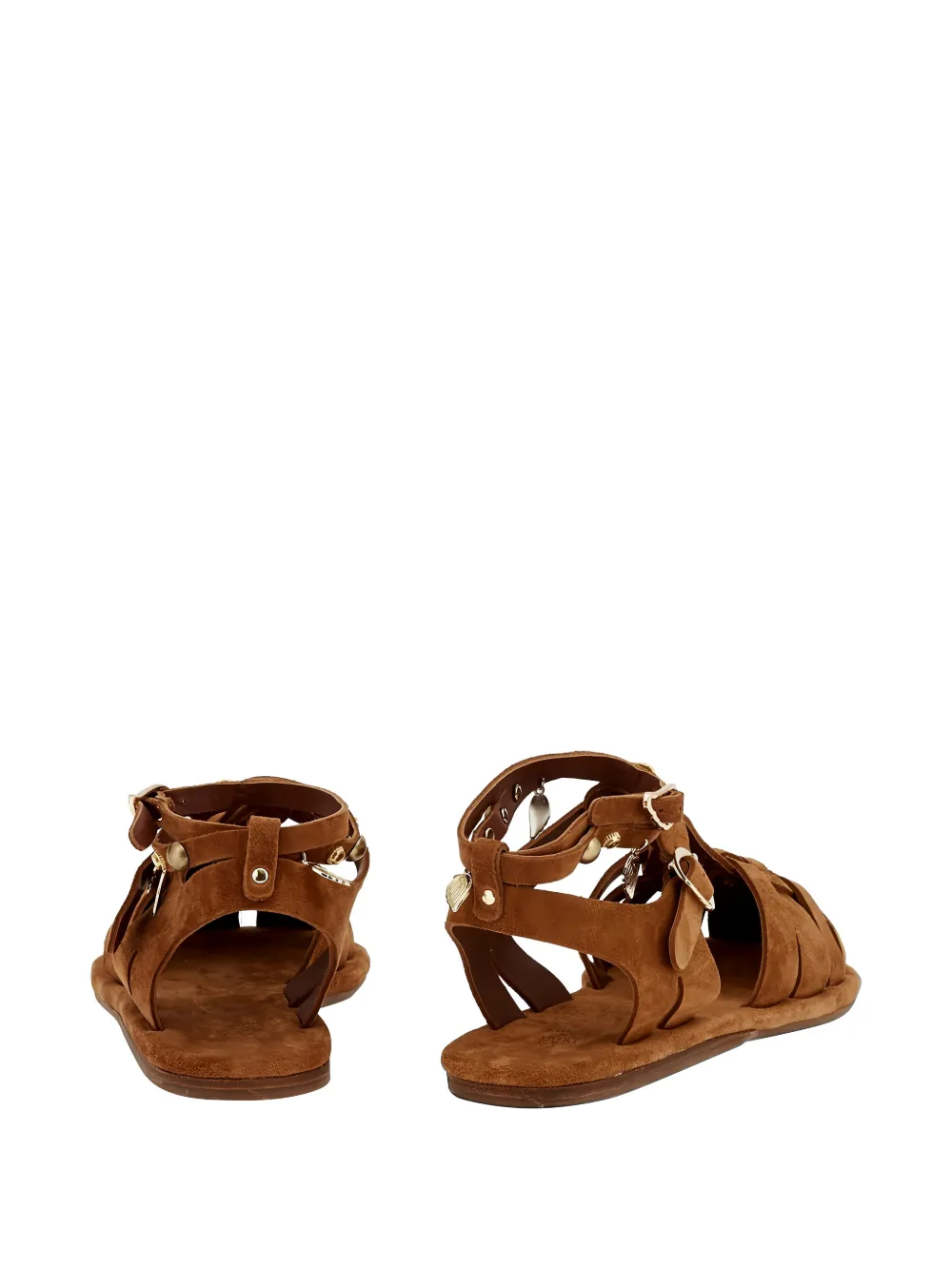 Ancient Greek Sandals Karina woven sandals Bruin