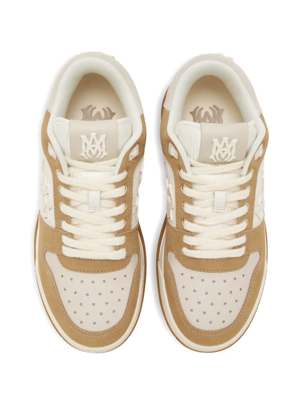 AMIRI Sneakers met logo Beige