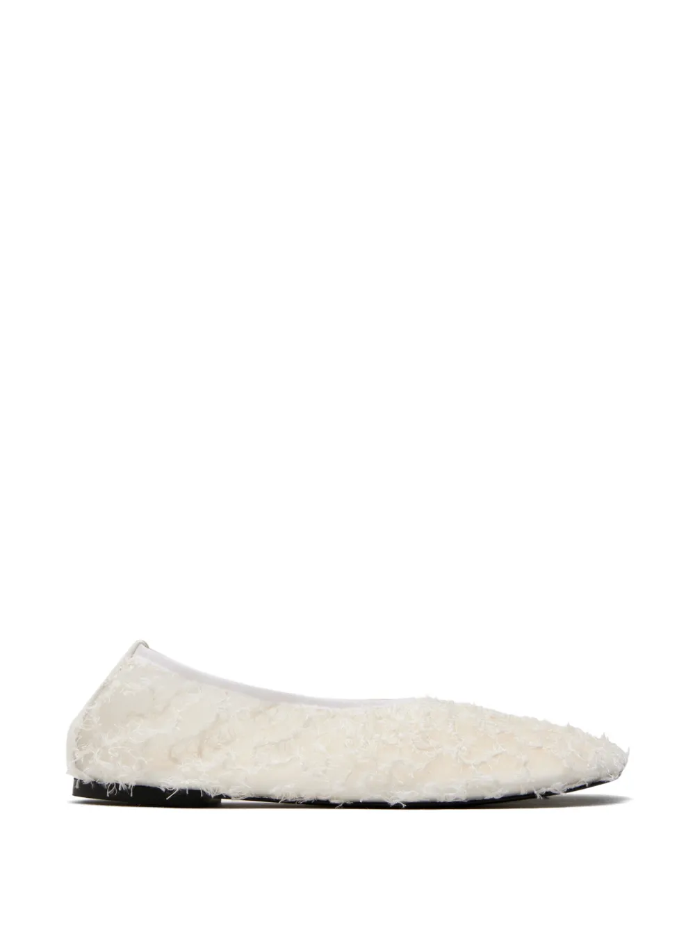 Proenza Schouler laced ballerina shoes - Bianco