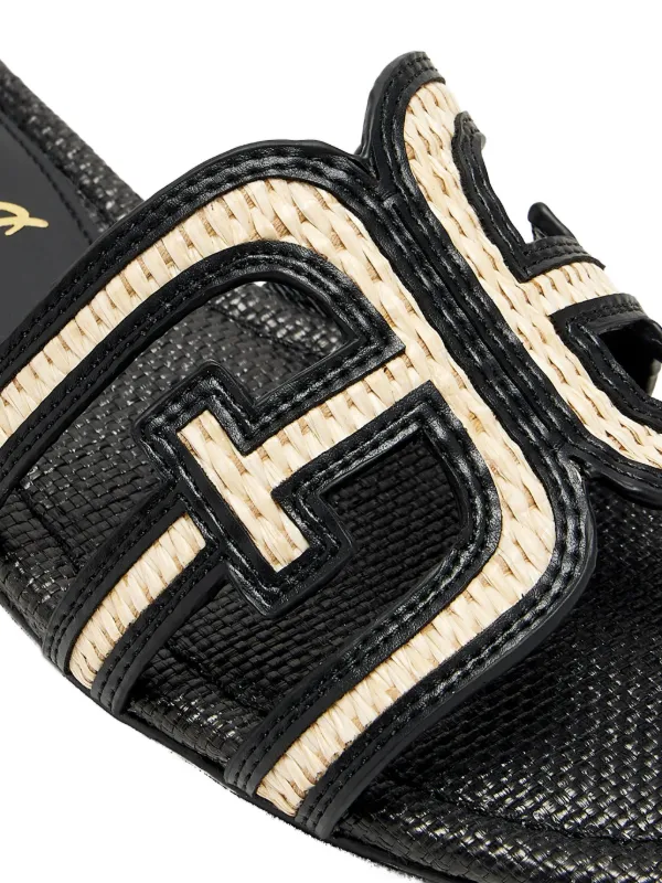 Sam Edelman Bay Slide Sandals | Black | FARFETCH