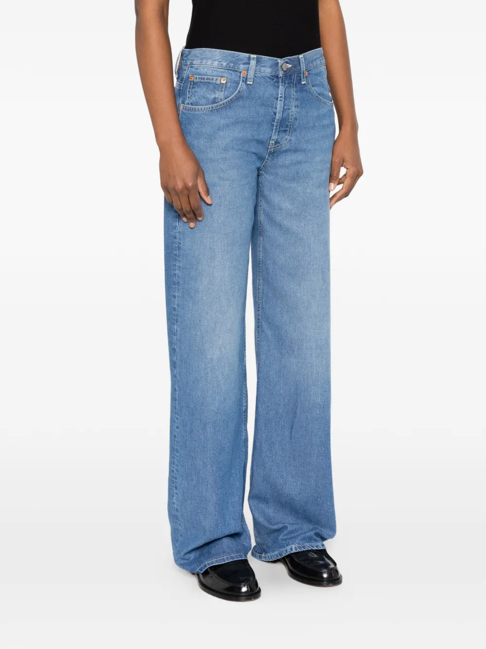  Dondup Jacklyn Blue Tailored Trousers 