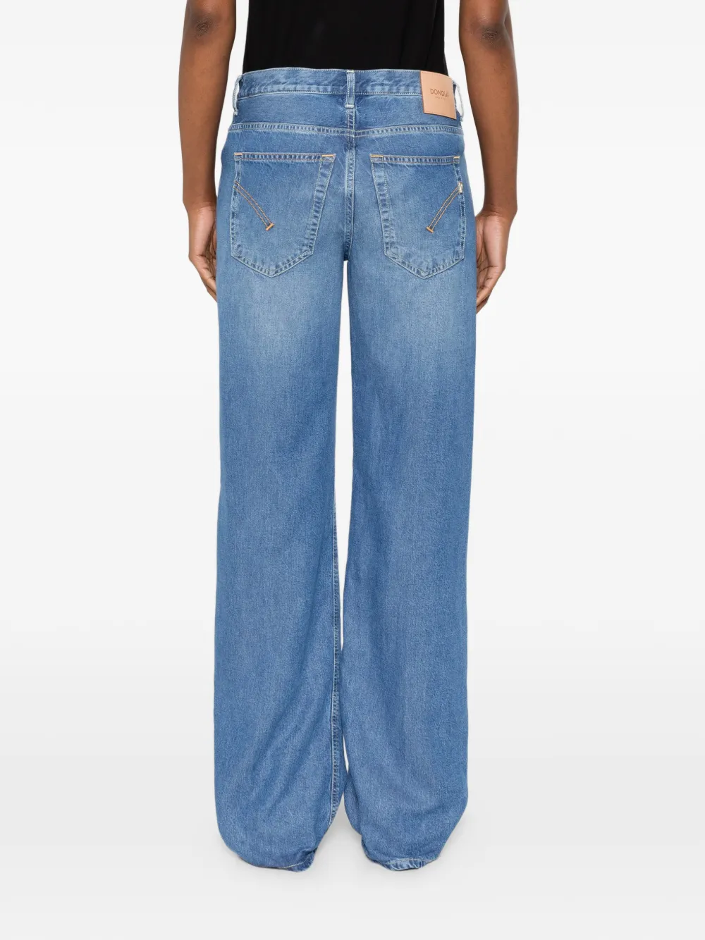 DONDUP Jacklyn blauwe pantalon