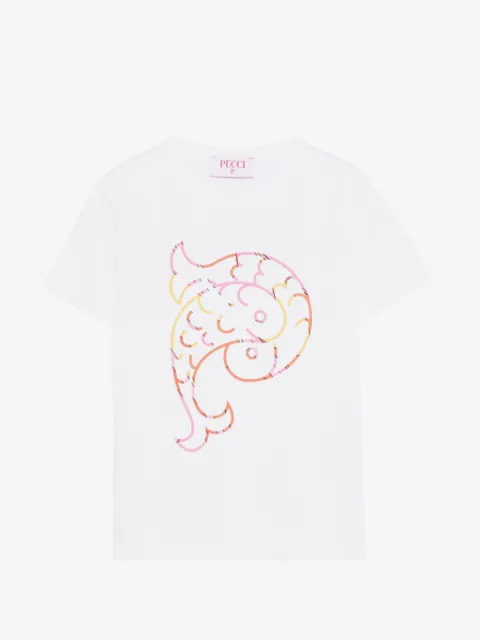 PUCCI Junior graphic-print T-shirt