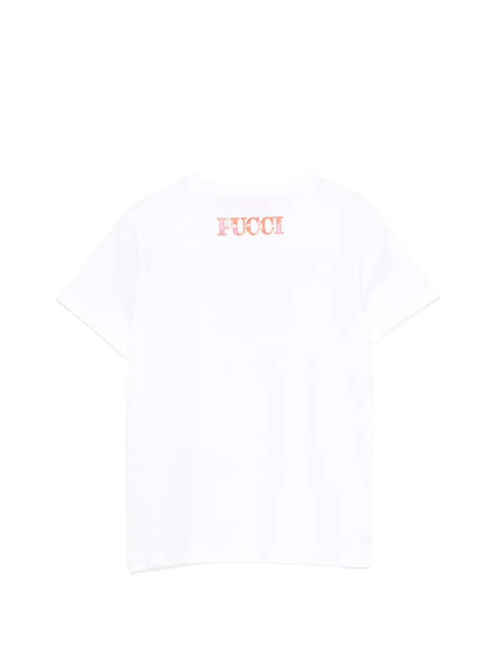  Pucci Junior Graphic-print T-shirt - Neutrals 
