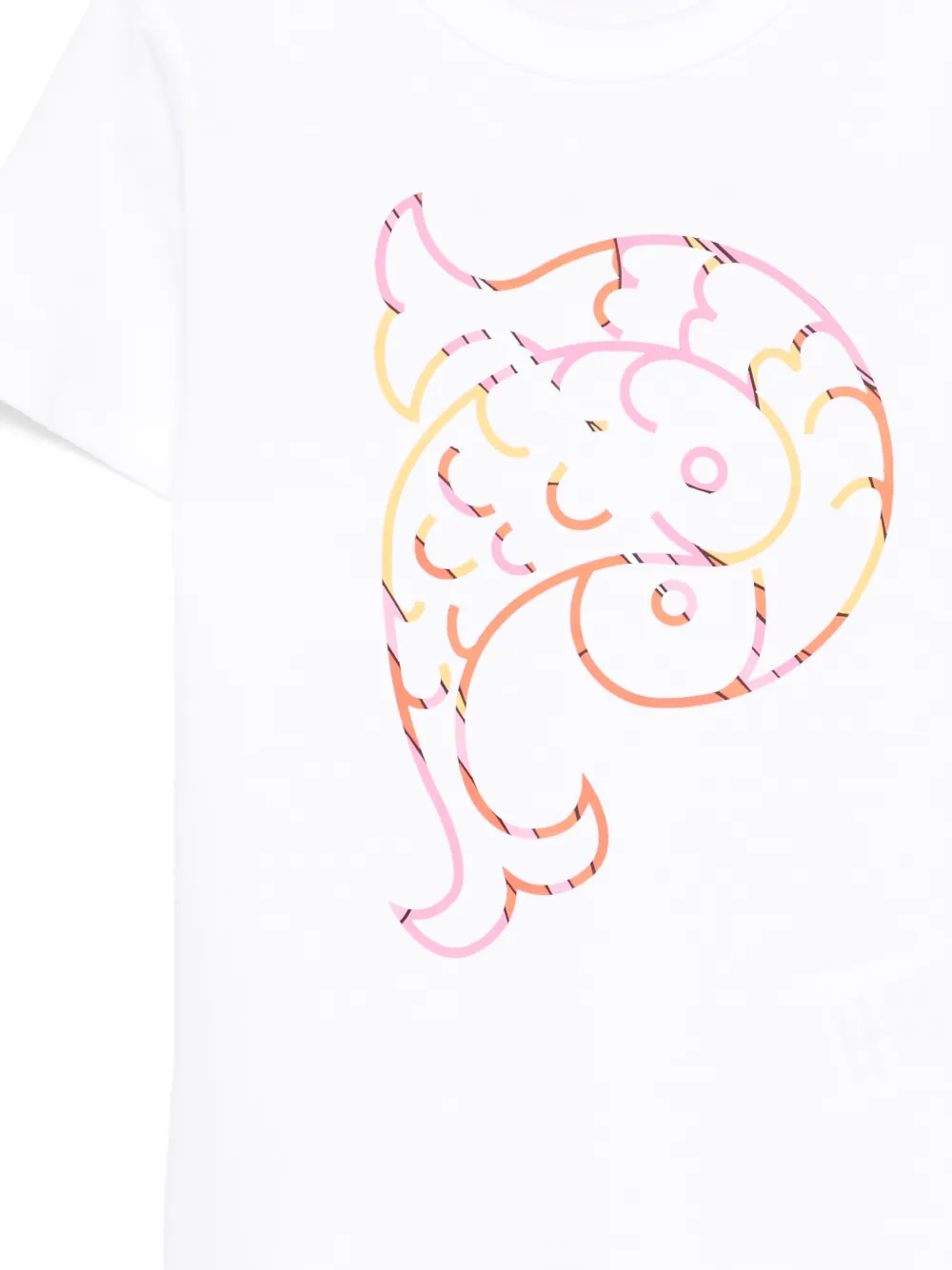  Pucci Junior Graphic-print T-shirt - Neutrals 