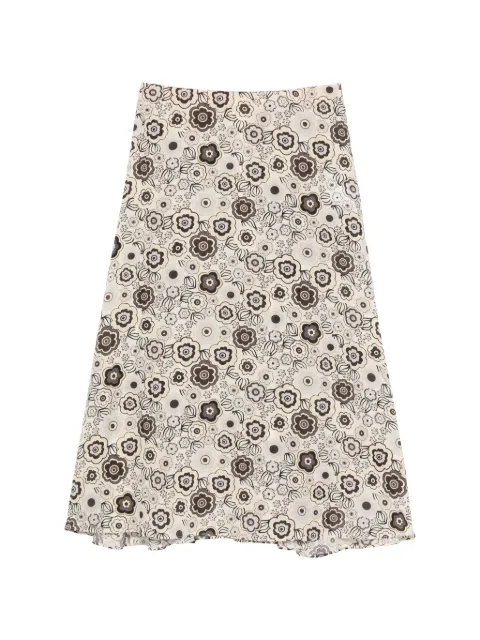 ASPESI printed midi skirt