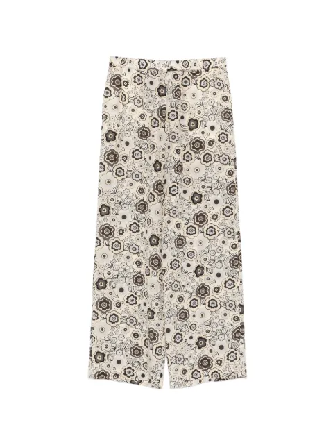 ASPESI floral-print trousers