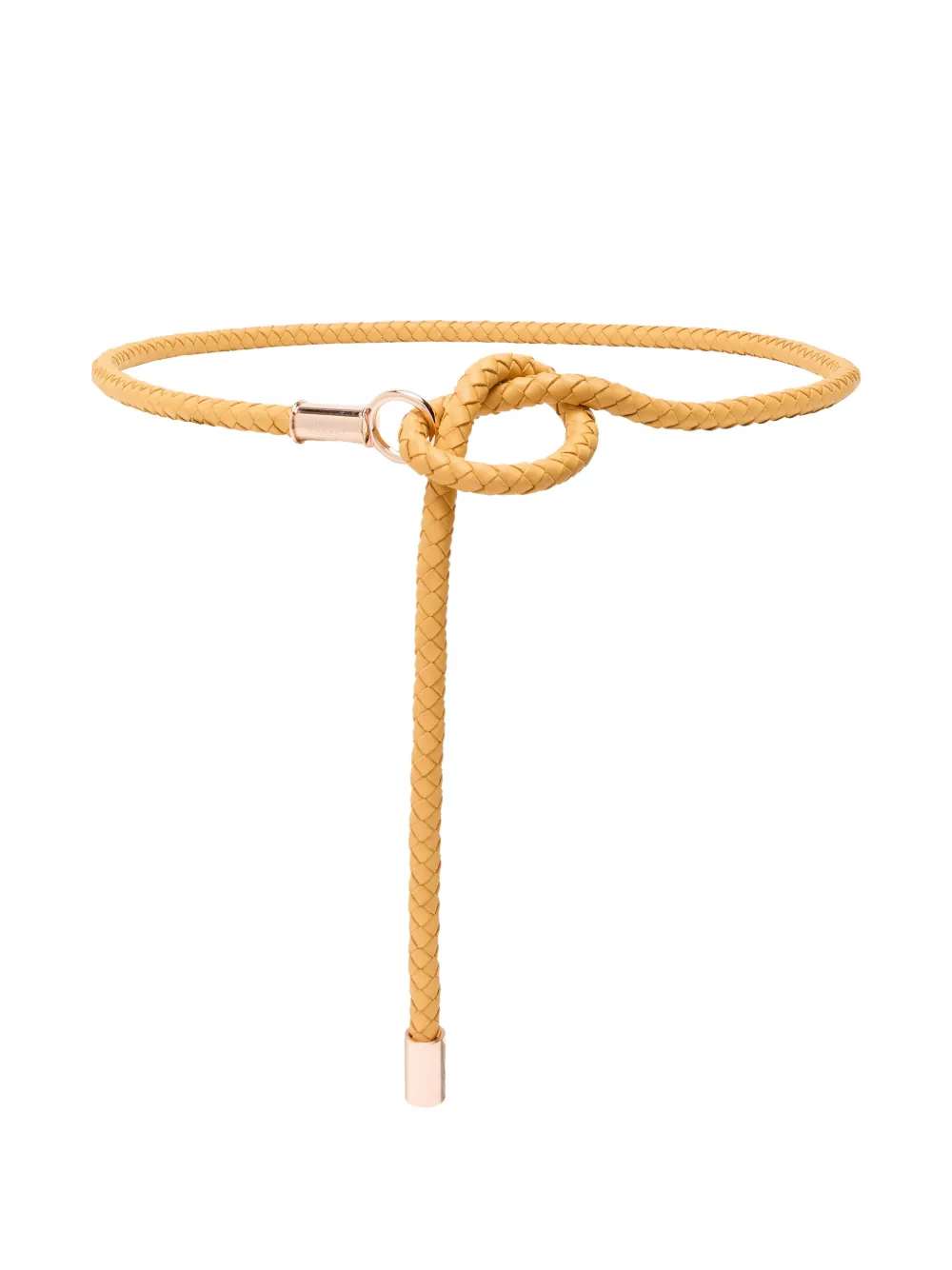 Gabriela Hearst braided leather belt - Toni neutri