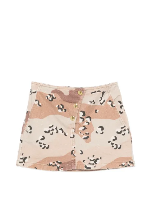 Douuod Kids camouflage-print skirt