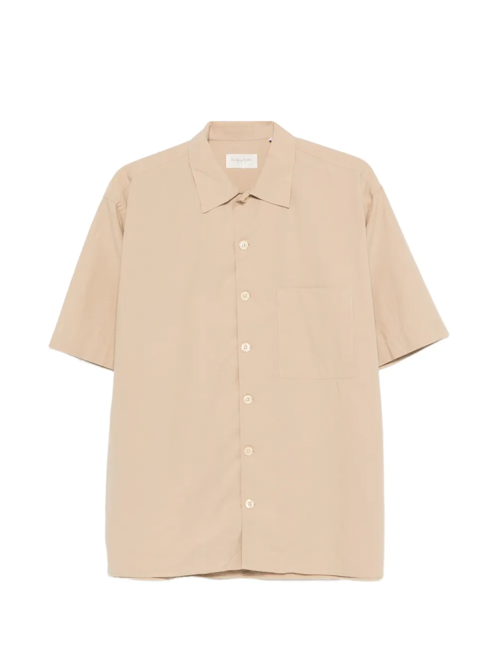 Tintoria Mattei Hemd mit Brusttasche - Nude