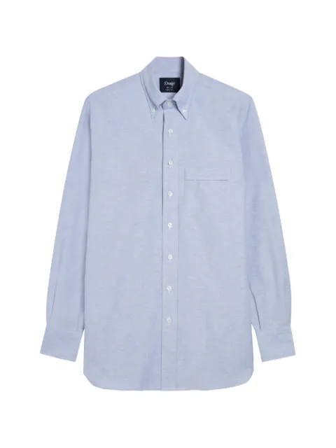 Drake's button-down cotton shirt