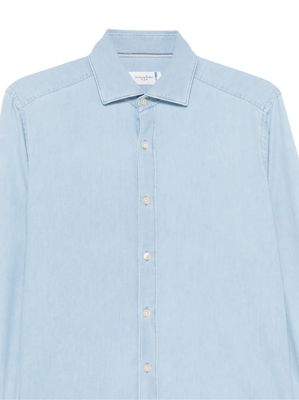  Tintoria Mattei Pocket Shirt - Blue 