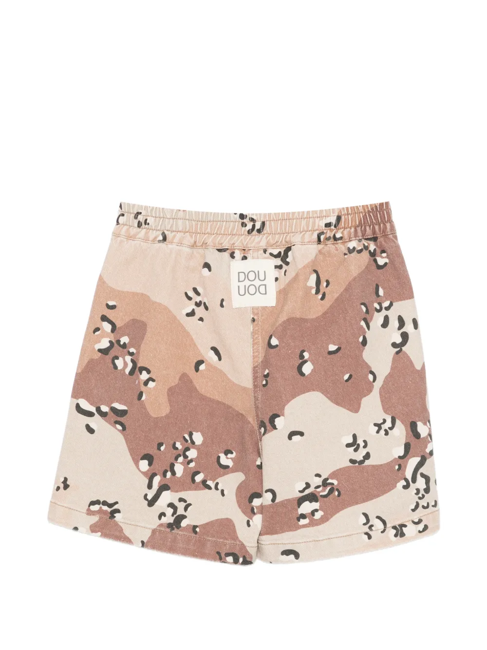  Douuod Kids Camouflage-pattern Shorts - Neutrals 
