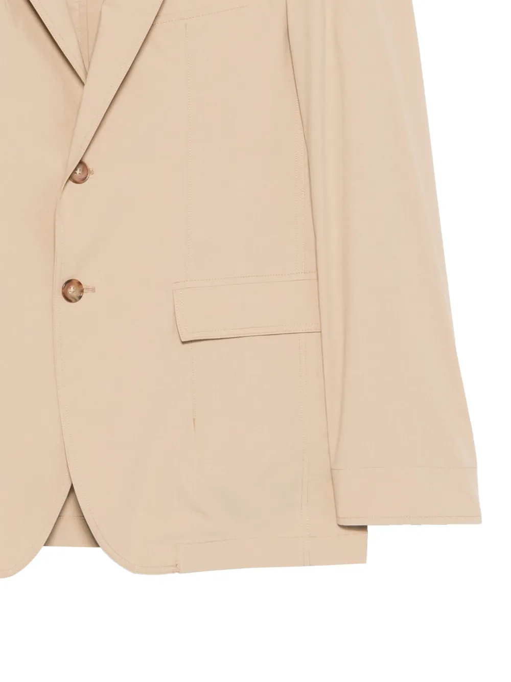  Tintoria Mattei Buttoned Jacket - Neutrals 