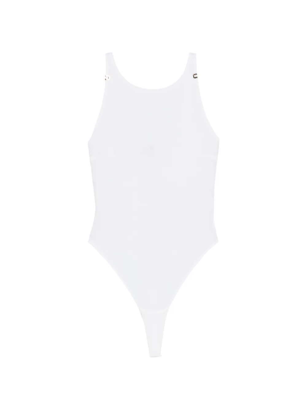 Elisabetta Franchi appliqué bodysuit - Bianco