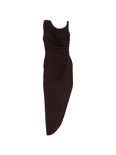 Elisabetta Franchi asymmetric-hem midi dress