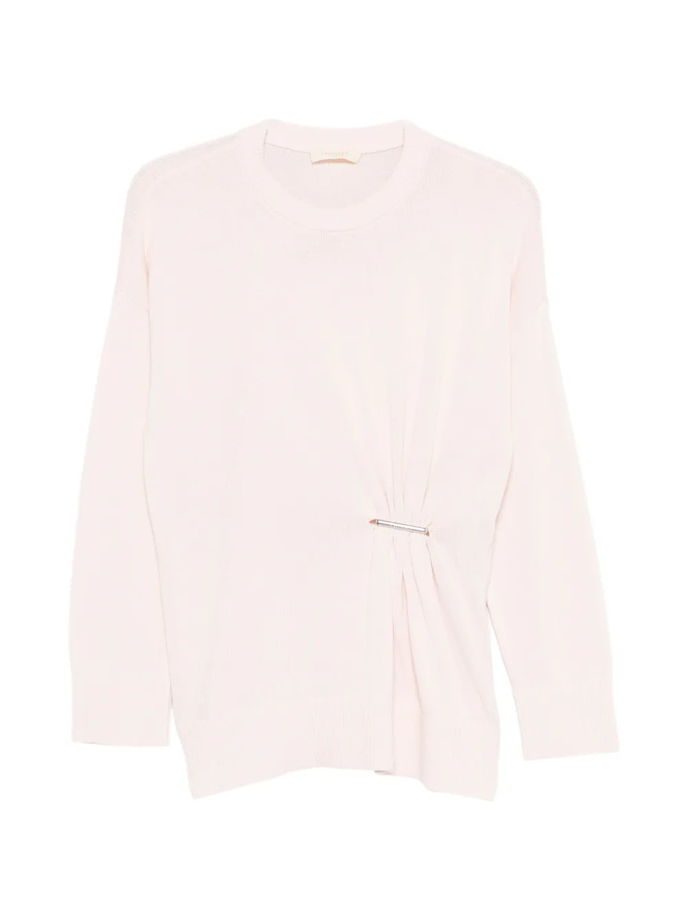 TWINSET gathered sweater - Rosa