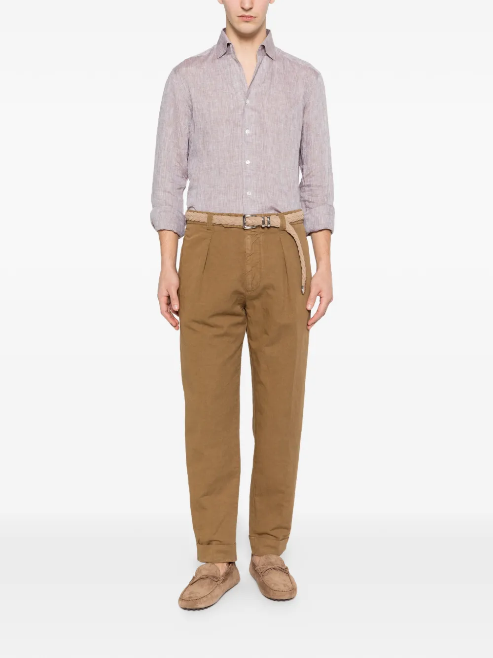 Berwich pleated-front trousers | Tapered Pants | Image 2