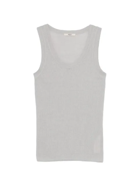 Barena chaleco tejido