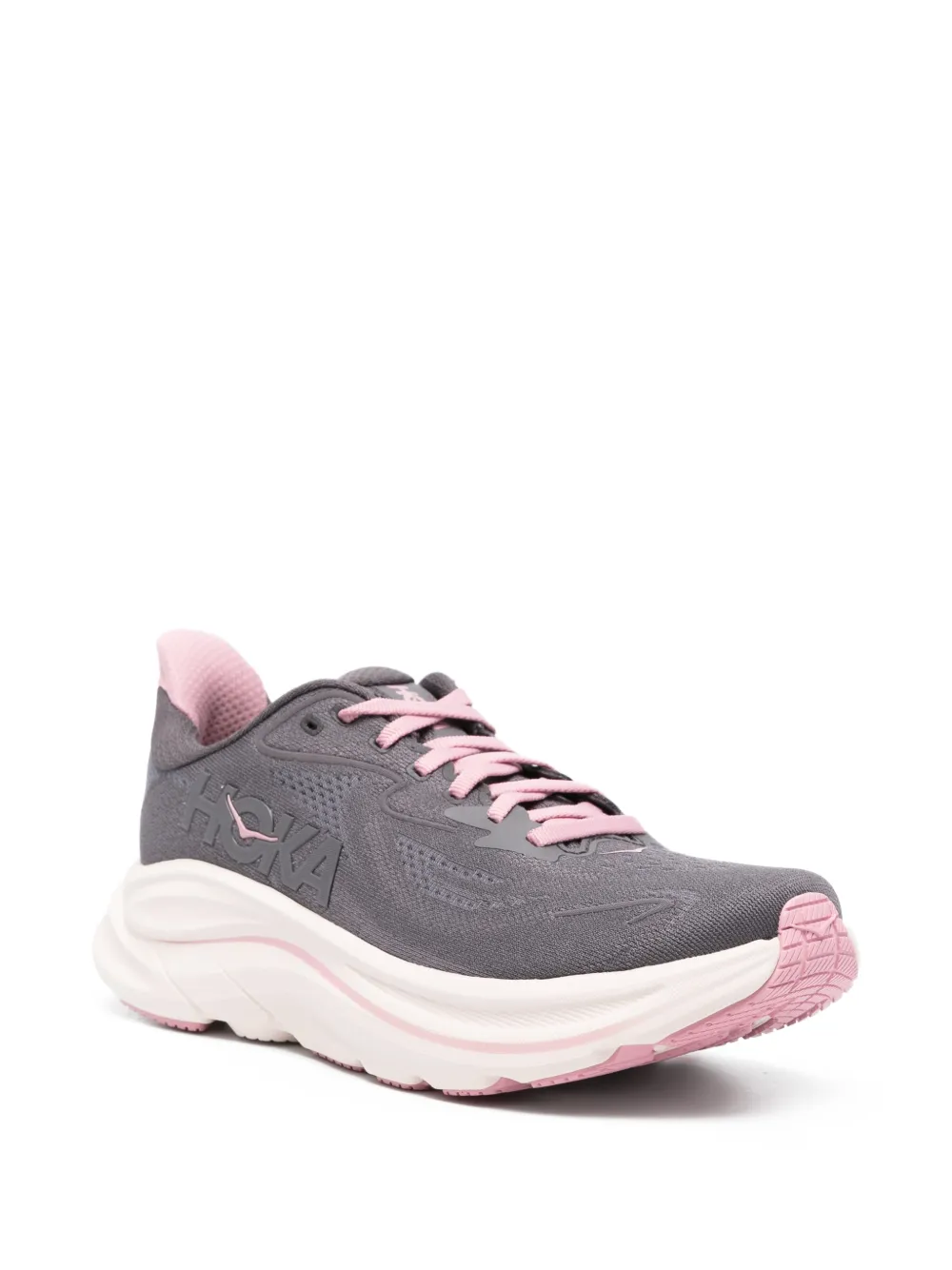 HOKA Chifton 10 sneakers met logo Grijs