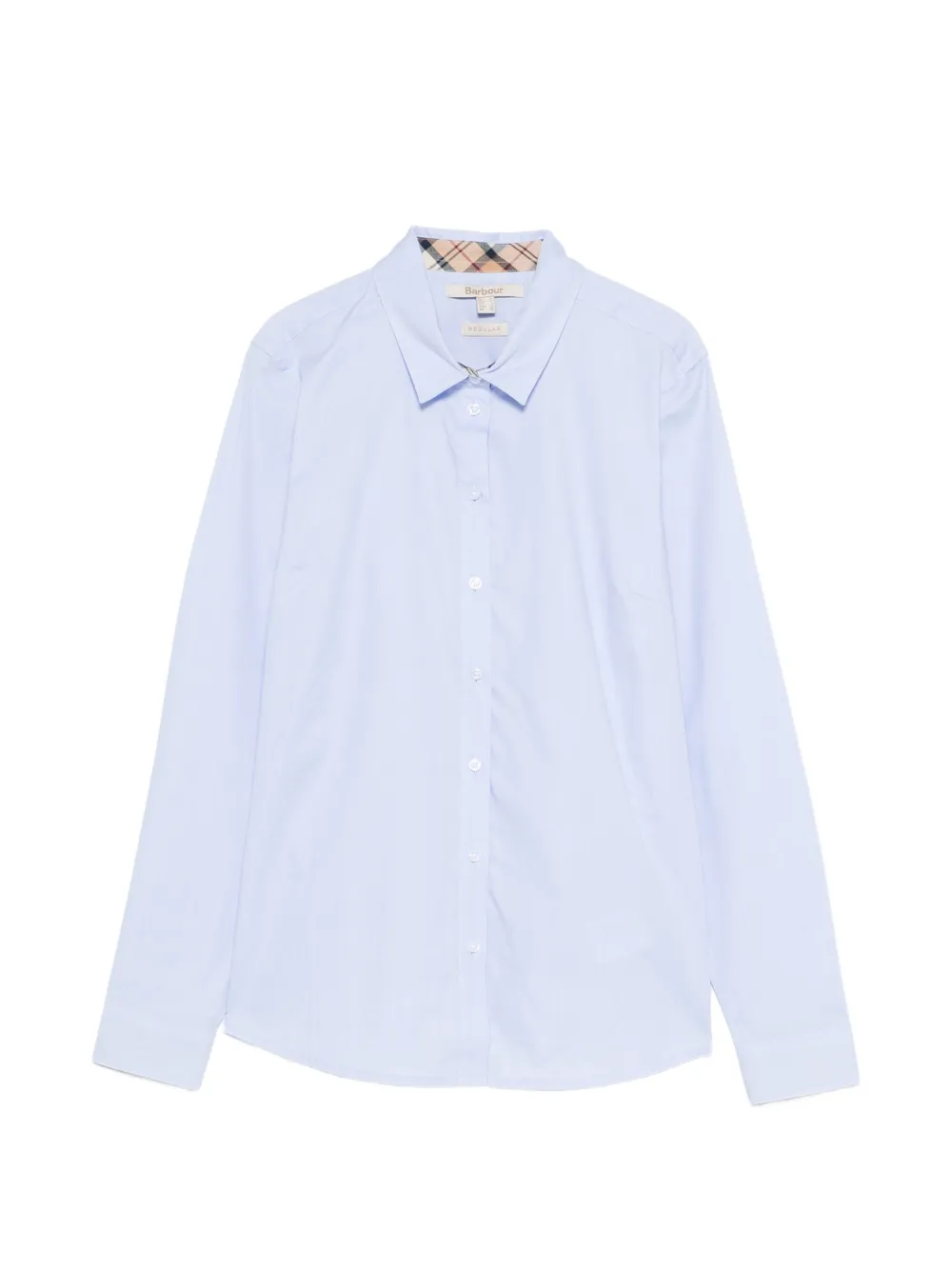 Barbour long-sleeve buttoned shirt - Blu
