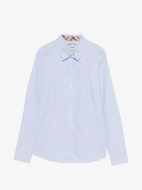 Barbour blouse met knopen